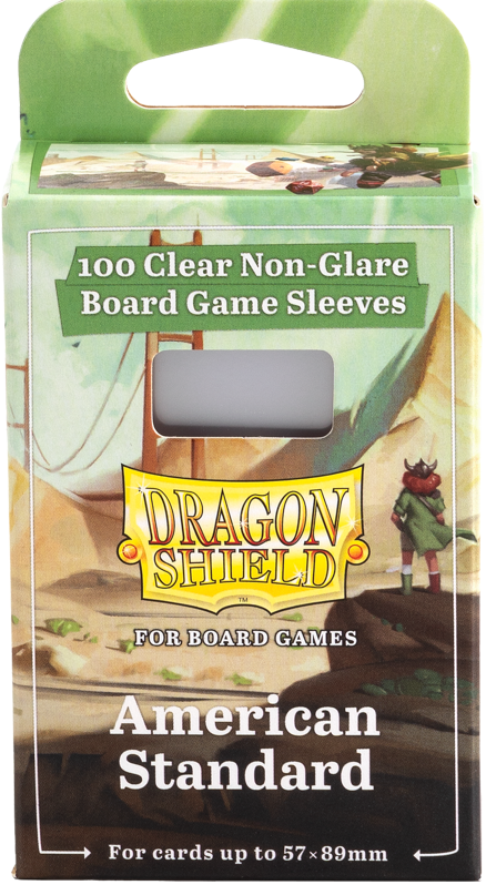 DRAGON SHIELD BG SLEEVES AMERICAN STANDARD 100CT | Jack's On Queen
