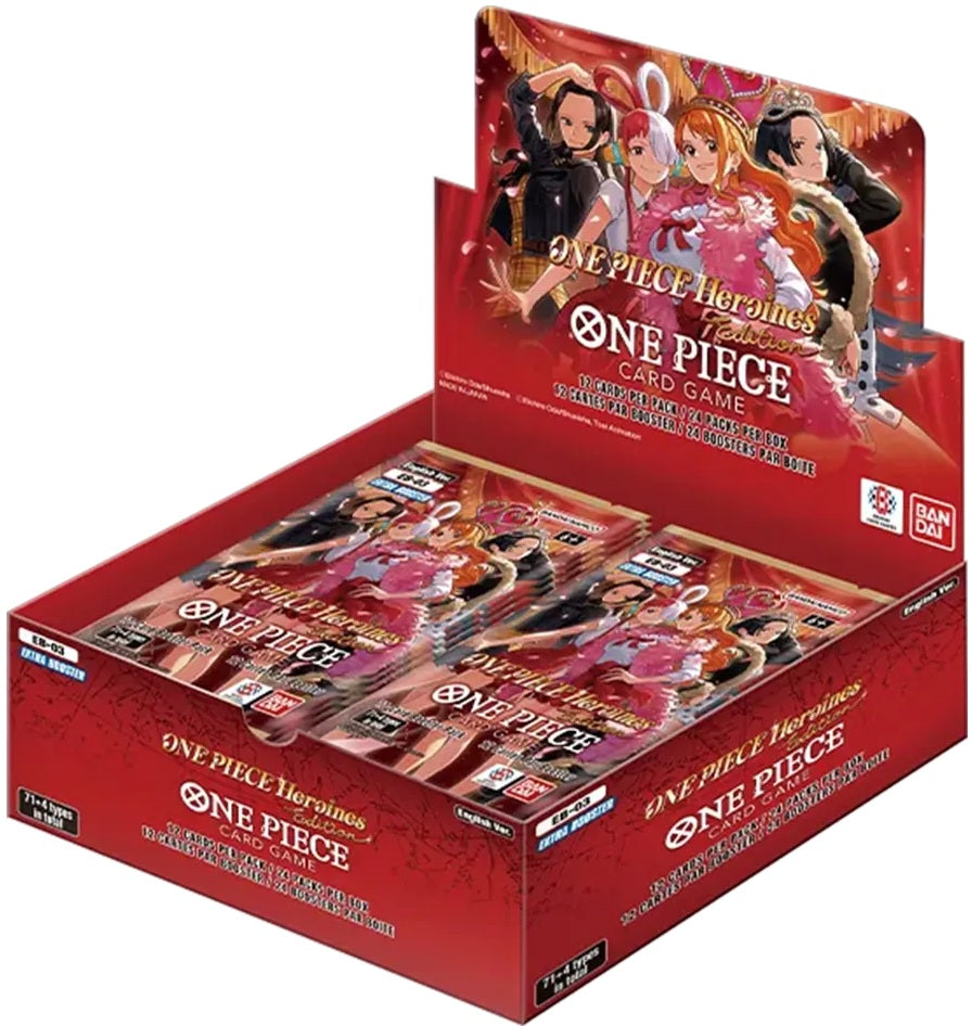 ONE PIECE CG EB-03 EXTRA BOOSTER PACK HEROINES | Jack's On Queen