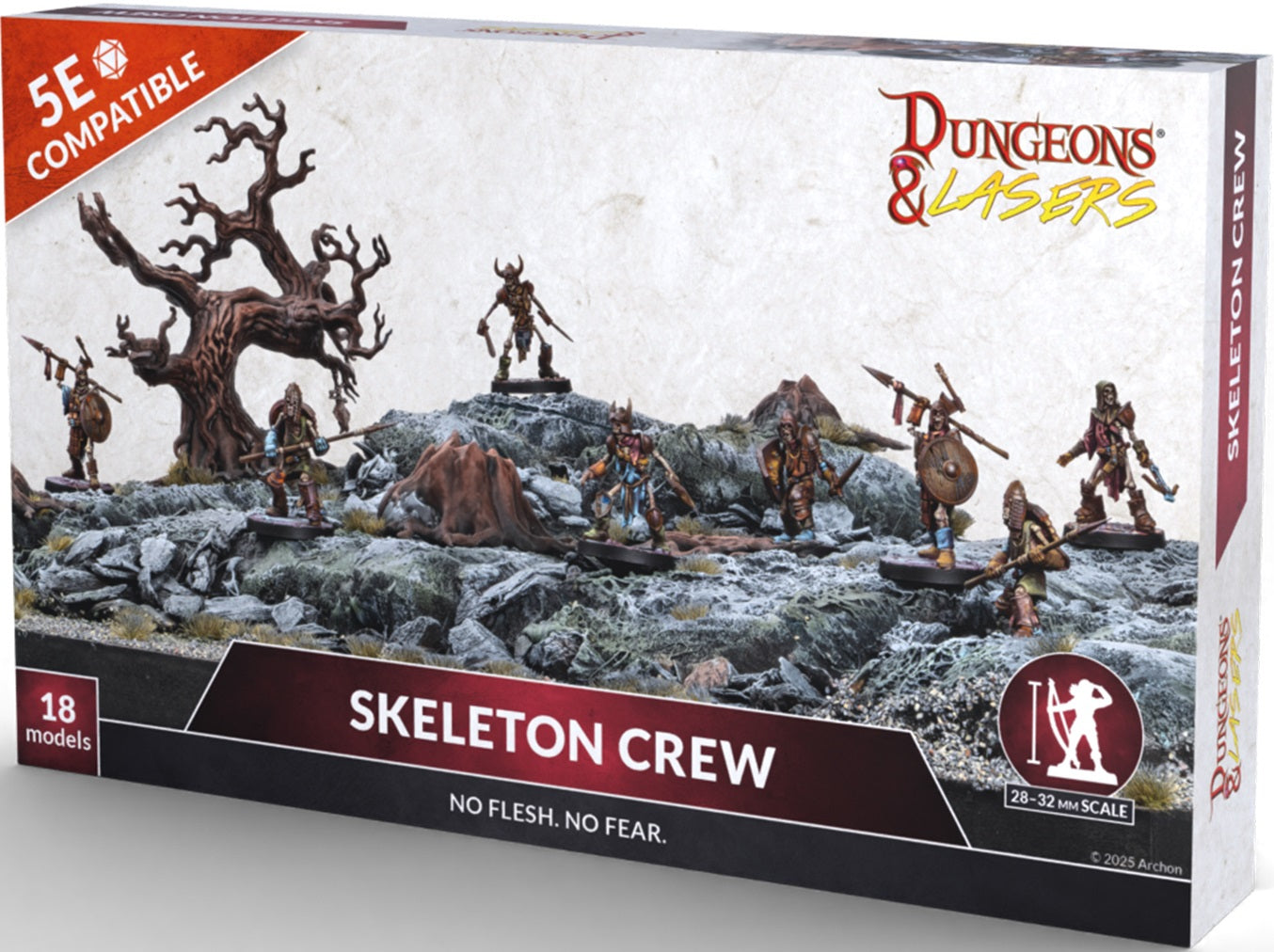 DUNGEONS AND LASERS CAVES SERIES SKELETON CREW | Jack's On Queen