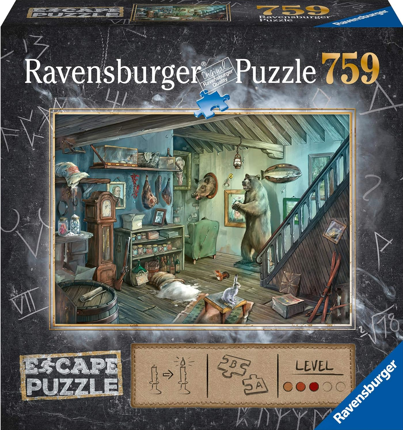 ESCAPE THE FORBIDDEN BASEMENT 759PC PUZZLE | Jack's On Queen