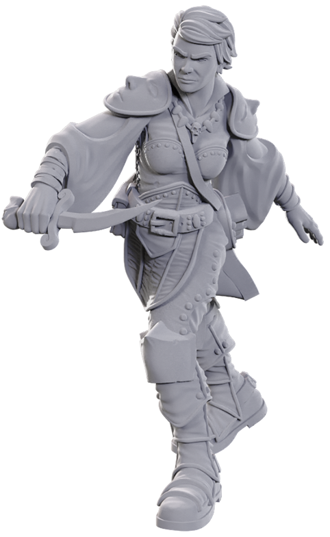 DND UNPAINTED MINIS WV25 SWASHBUCKLER | Jack's On Queen