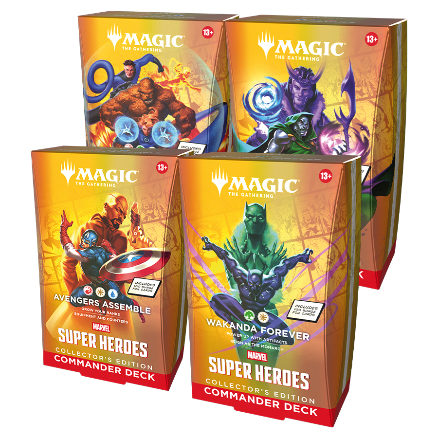 MTG MARVEL SUPER HEROES COMMANDER COLLECTORS EDITION | Jack's On Queen