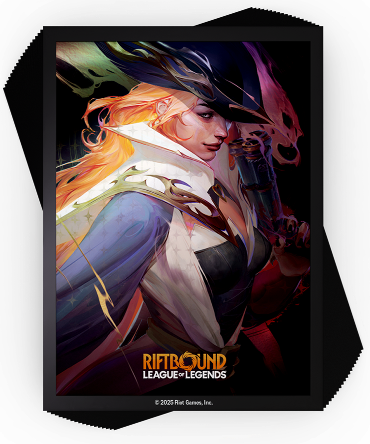 RIFTBOUND LEAGUE OF LEGENDS TCG ORIGINS ART SLEEVES MISS FORTUNE 100CT | Jack's On Queen