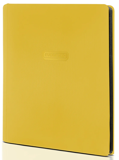 ER PREMIUM ZIP BINDER 360 CARDS YELLOW | Jack's On Queen