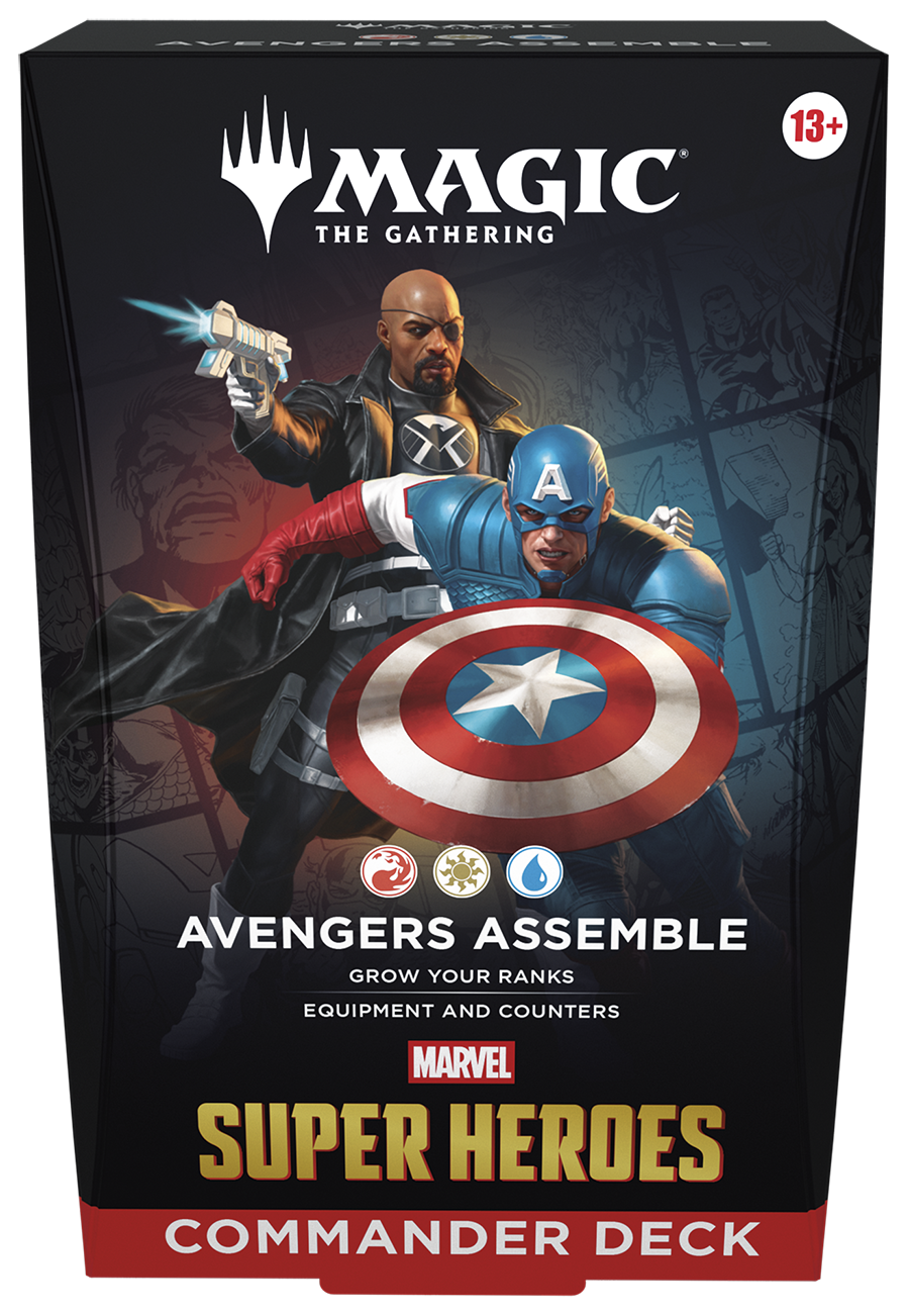 MTG MARVEL SUPER HEROES COMMANDER - AVENGERS ASSEMBLE | Jack's On Queen