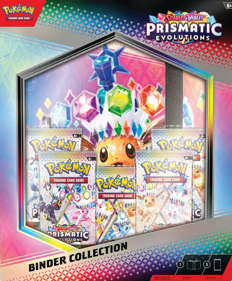 POKEMON SV8.5 PRISMATIC EVOLUTIONS BINDER COLLECTION | Jack's On Queen