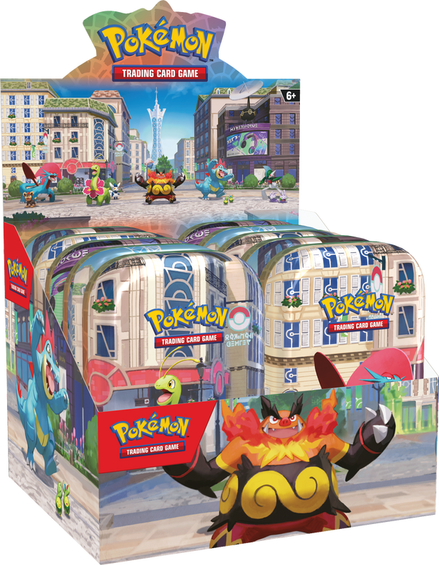POKEMON LUMIOSE CITY MINI TIN 10CT DISPLAY | Jack's On Queen