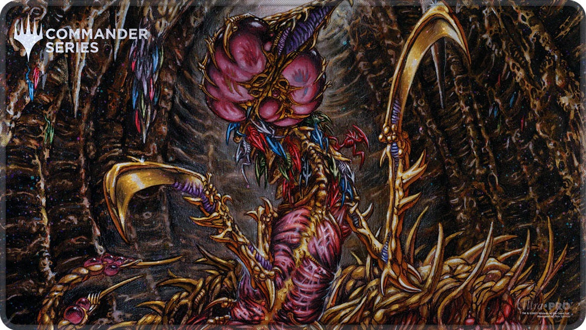 UP PLAYMAT MTG COMMANDER SERIES FAN VOTE 1 SLIVER QUEEN HOLOFOIL | Jack's On Queen