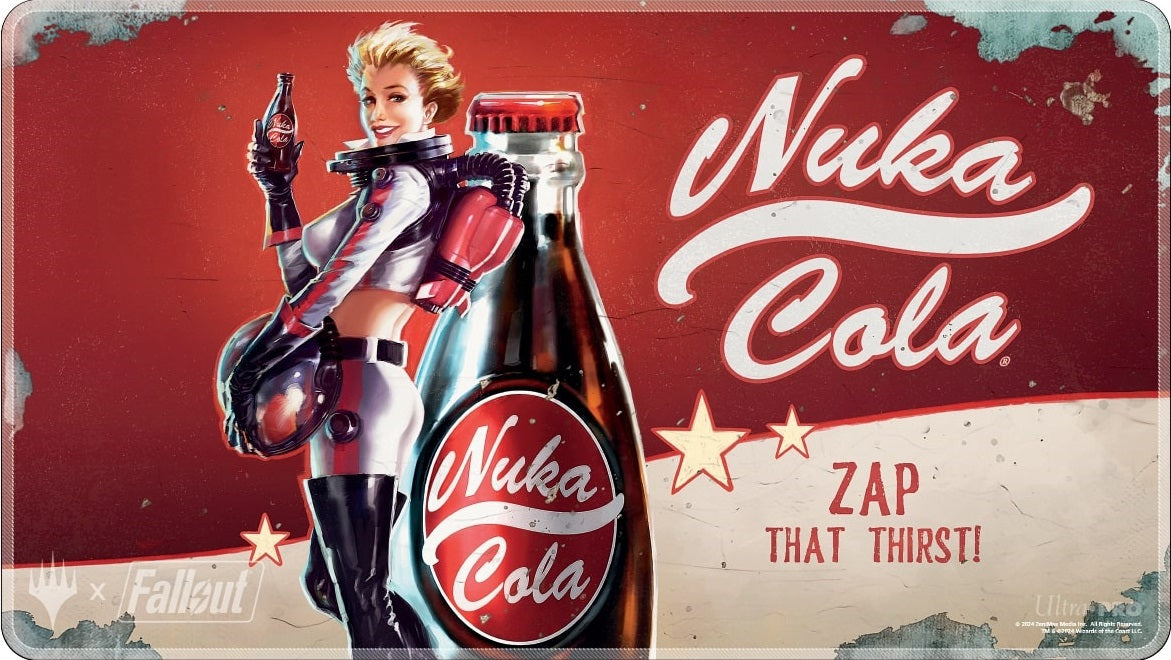 UP Fallout Nuka Cola Playmat | Jack's On Queen