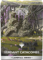 DRAGON SHIELD MAGIC THE GATHERING LANDFALL SERIES VERDANT CATACOMBS | Jack's On Queen