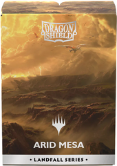 DRAGON SHIELD MAGIC THE GATHERING LANDFALL SERIES ARID MESA | Jack's On Queen
