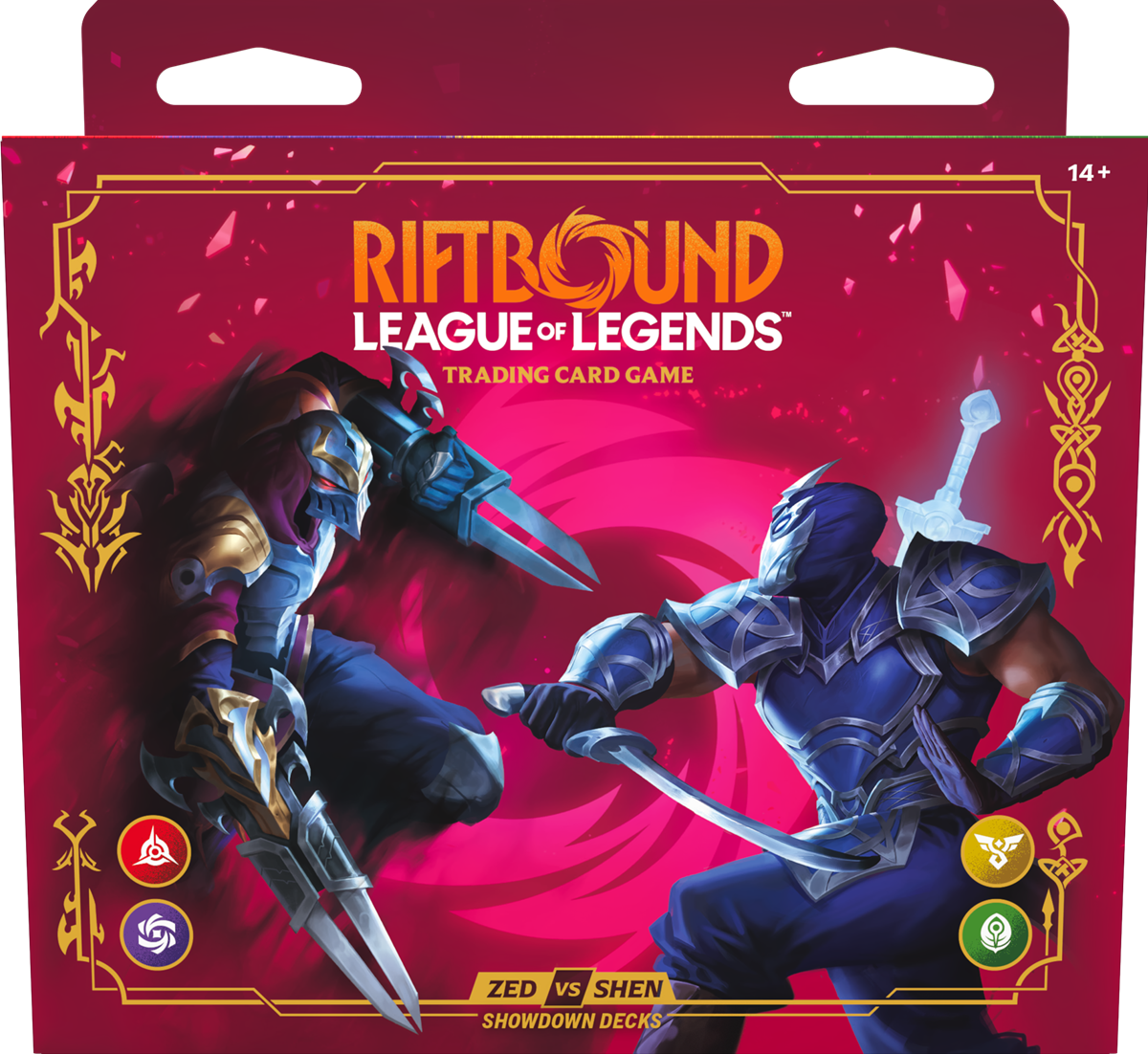 RIFTBOUND LEAGUE OF LEGENDS TCG VENDETTA Showdown Decks (ZED VS SHEN) | Jack's On Queen
