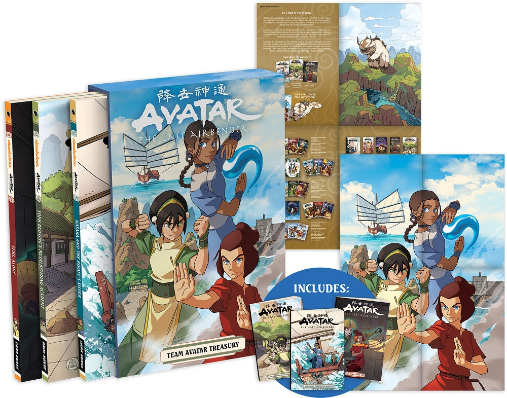 AVATAR: THE LAST AIRBENDER TEAM AVATAR TREASURY BOXED SET | Jack's On Queen