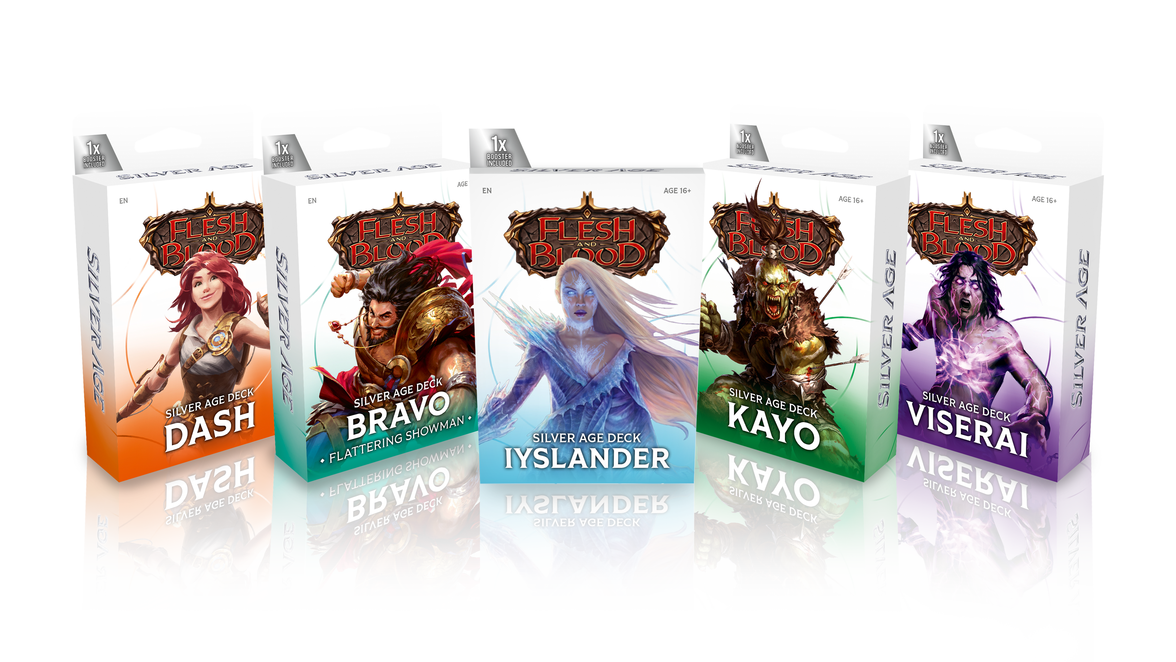 FLESH AND BLOOD SILVER AGE DECK CHAPTER 1 Bravo, Flattering Showman (Guardian) - Preorder | Jack's On Queen