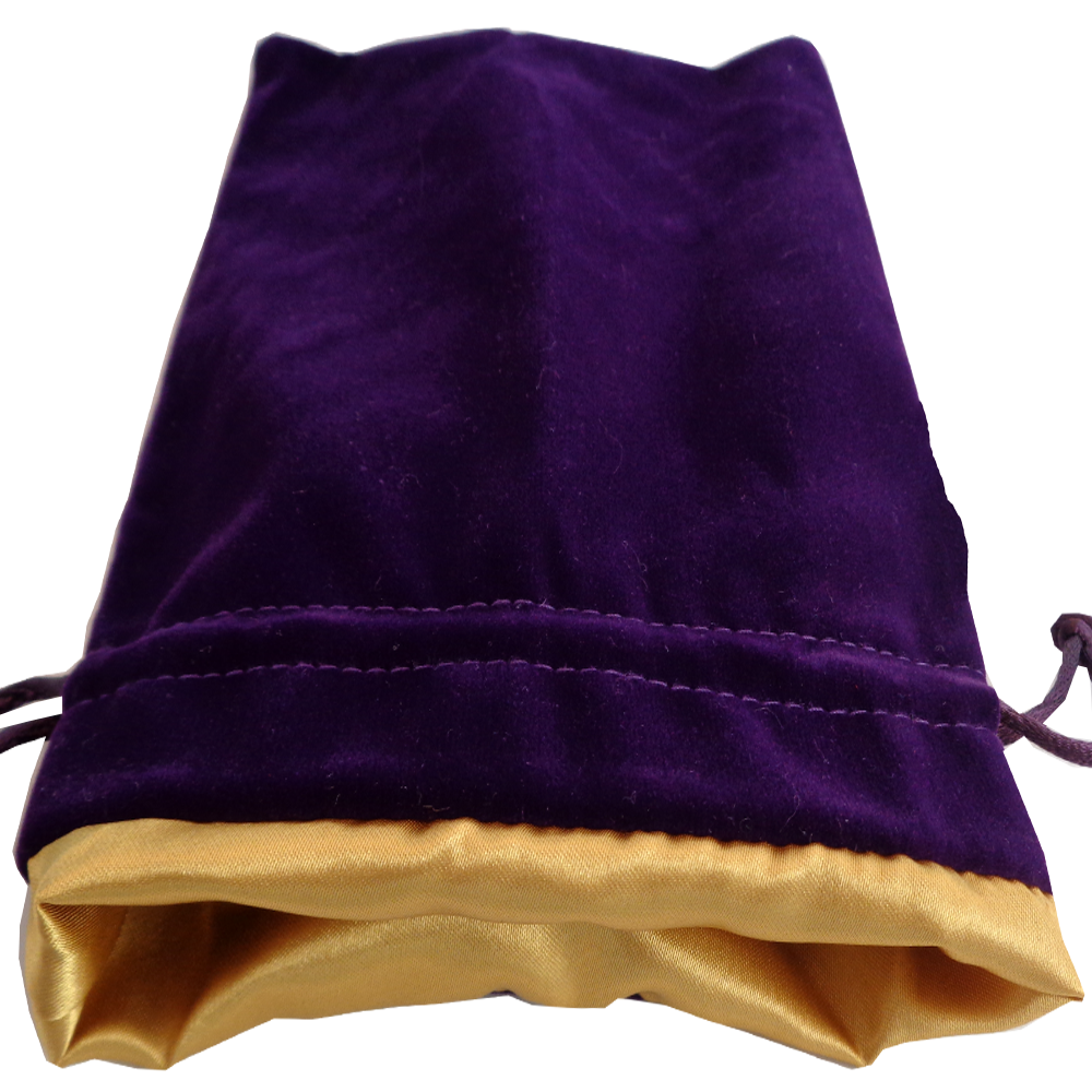 Dice Bag Large Velvet w/Satin Liner | Jack's On Queen