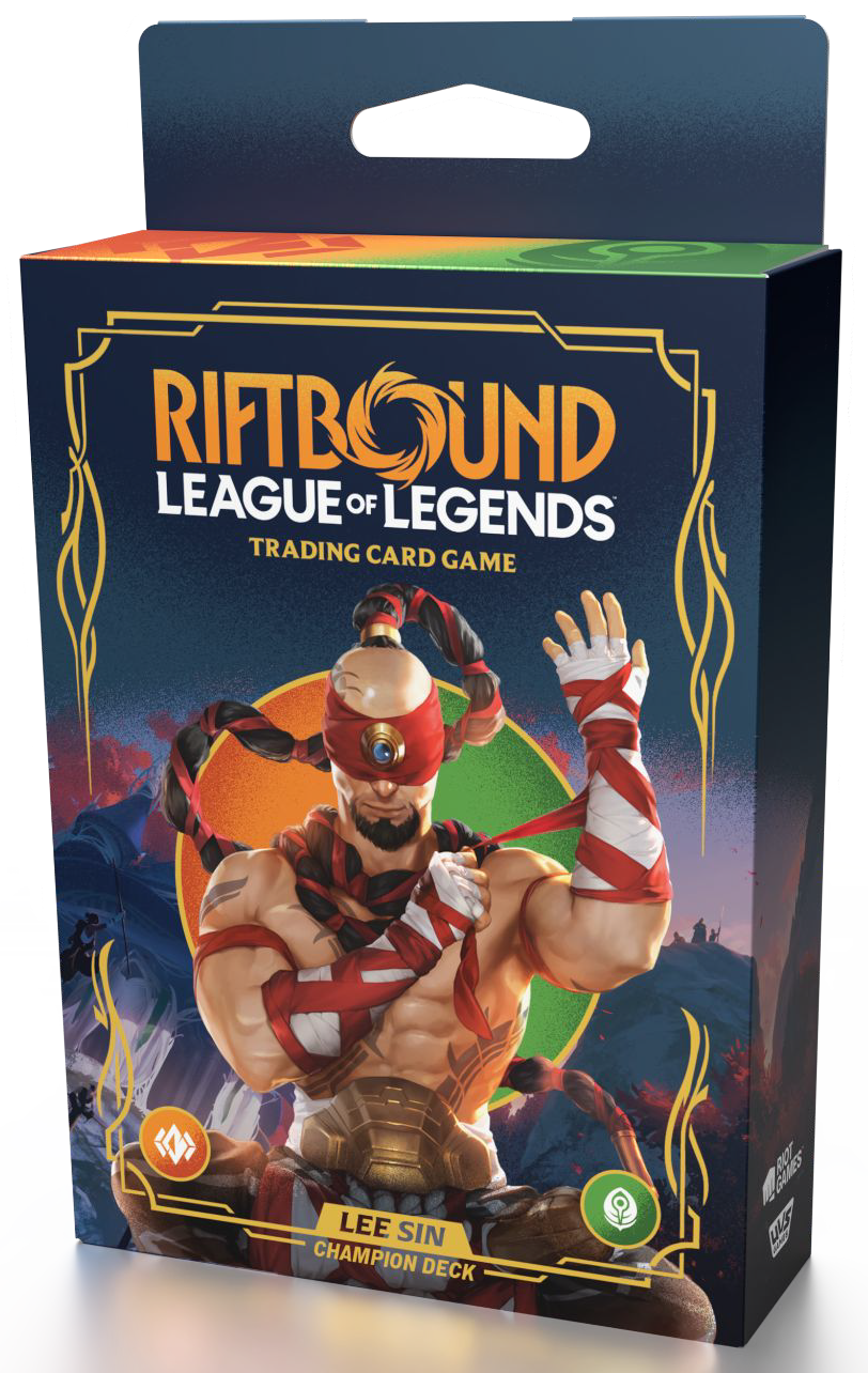 RIFTBOUND LEAGUE OF LEGENDS TCG ORIGINS CHAMPION DECK LEE SIN | Jack's On Queen