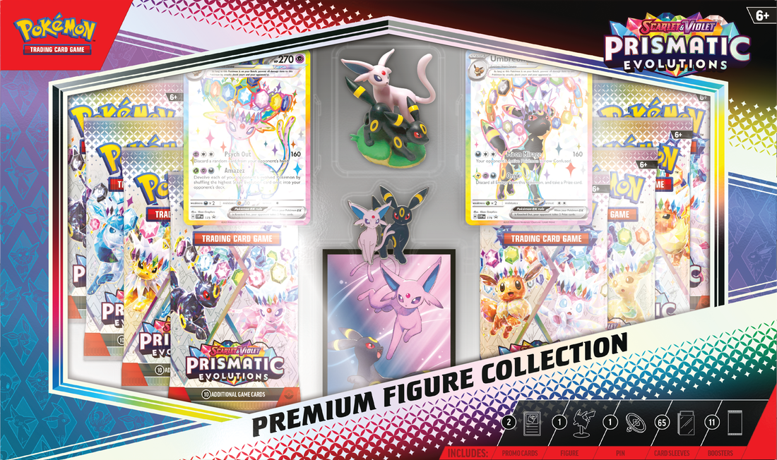 POKEMON SCARLET AND VIOLET PRISMATIC EVOLUTIONS PREMIUM FIGURE COLLECTION | Jack's On Queen