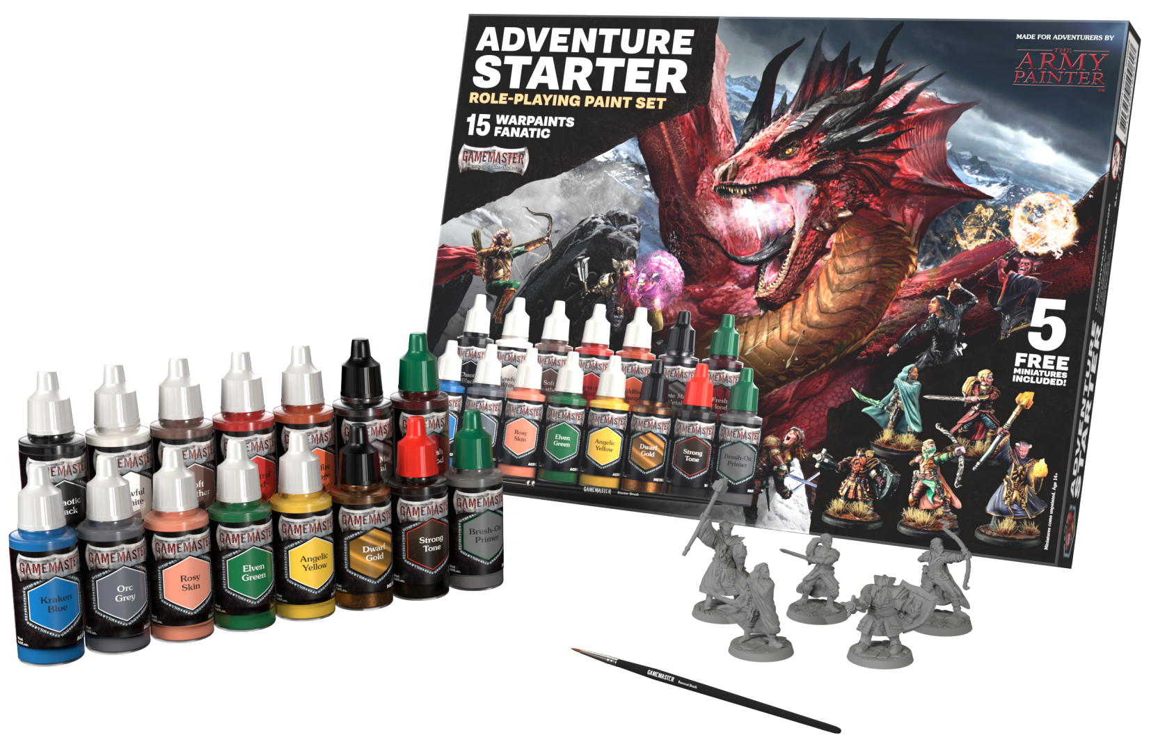 ADVENTURE STARTER ROLE-PLAYING PAINT SET | Jack's On Queen