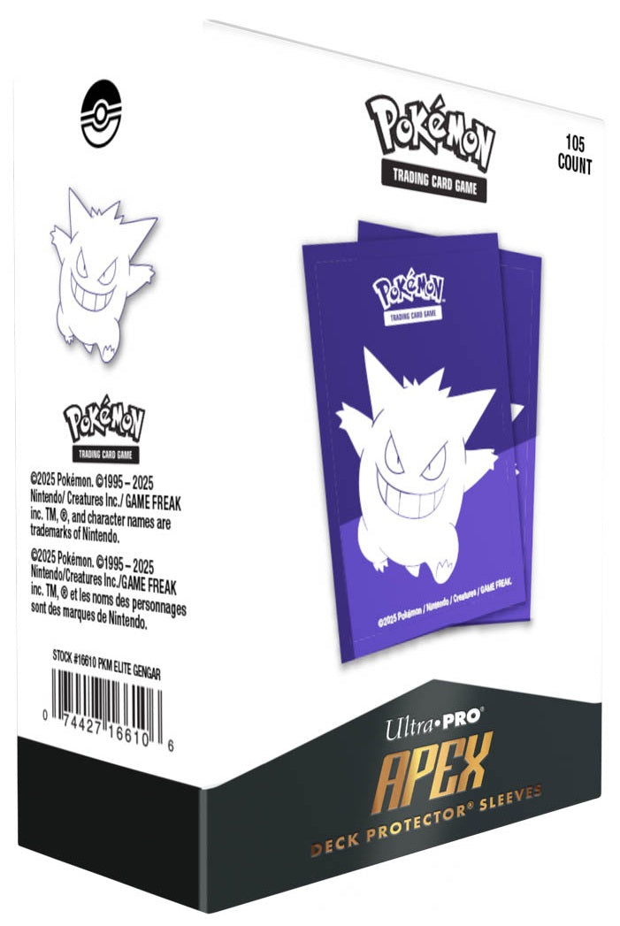 UP D-PRO APEX POKEMON ELITE GENGAR 105CT | Jack's On Queen