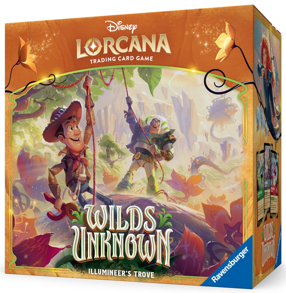 DISNEY LORCANA DISNEY LORCANA SET 12 WILDS UNKNOWN ILLUMINEER'S TROVE | Jack's On Queen