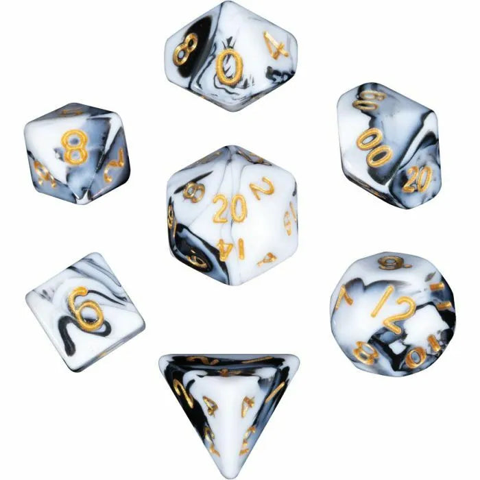 MDG 10mm Dice Marbel W/ Gold | Jack's On Queen