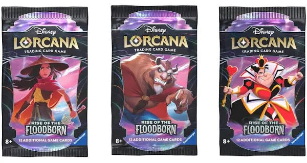 DISNEY LORCANA RISE OF THE FLOODBORN - BOOSTER PACK | Jack's On Queen