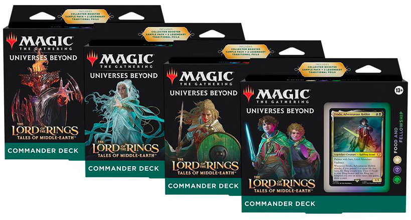 Lord of the Rings: Tales of Middle-Earth Commander Decks Lord of the Rings: Tales of Middle-Earth Commander Decks