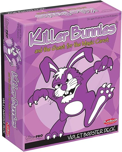 Killer Bunnies and the Quest for the Magic Carrot Violet Booster Pack | Jack's On Queen