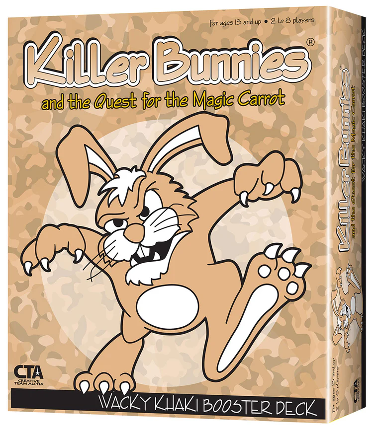 Killer Bunnies and the Quest for the Magic Carrot Wacky Khaki Booster Pack | Jack's On Queen
