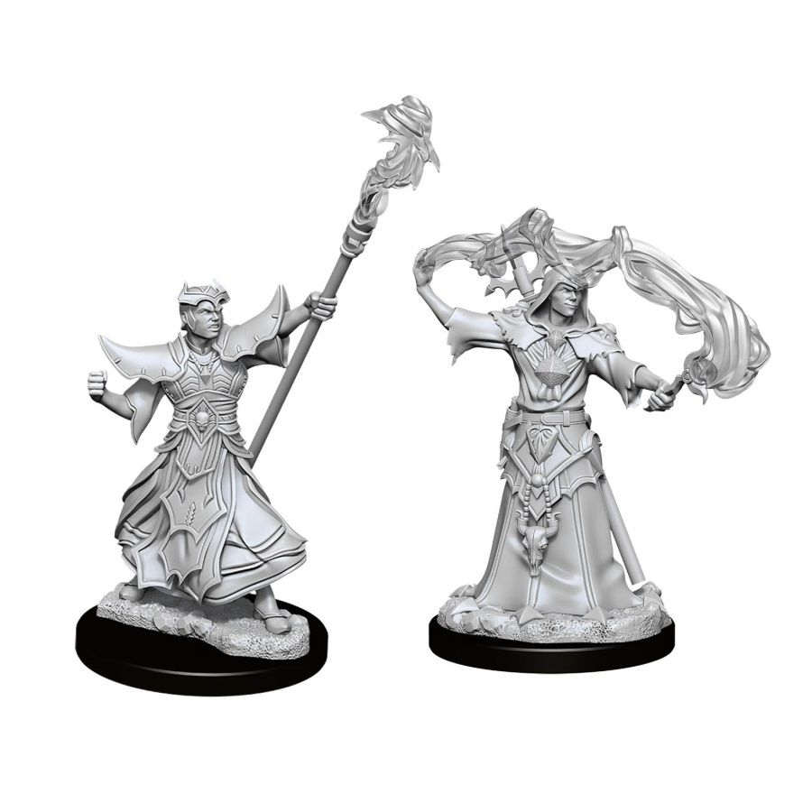 Pathfinder Deep Cuts Unpainted Miniatures: Wave 11: Male Human Sorcerer | Jack's On Queen