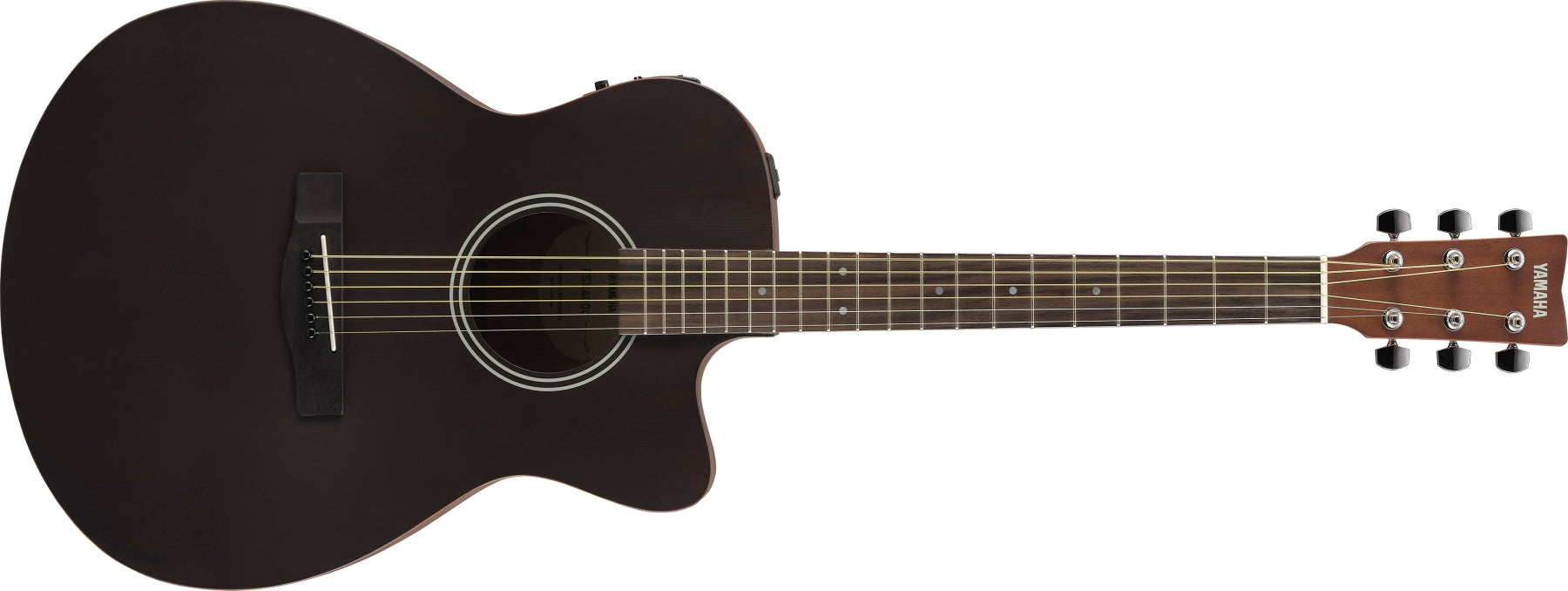 Yamaha FSX400C Smoky Black Acoustic Guitar | Jack's On Queen
