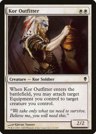 Kor Outfitter [Zendikar] | Jack's On Queen