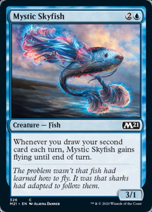 Mystic Skyfish [Core Set 2021] | Jack's On Queen