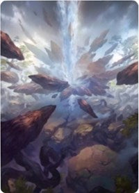 Prismatic Vista Art Card [Zendikar Rising Art Series] | Jack's On Queen