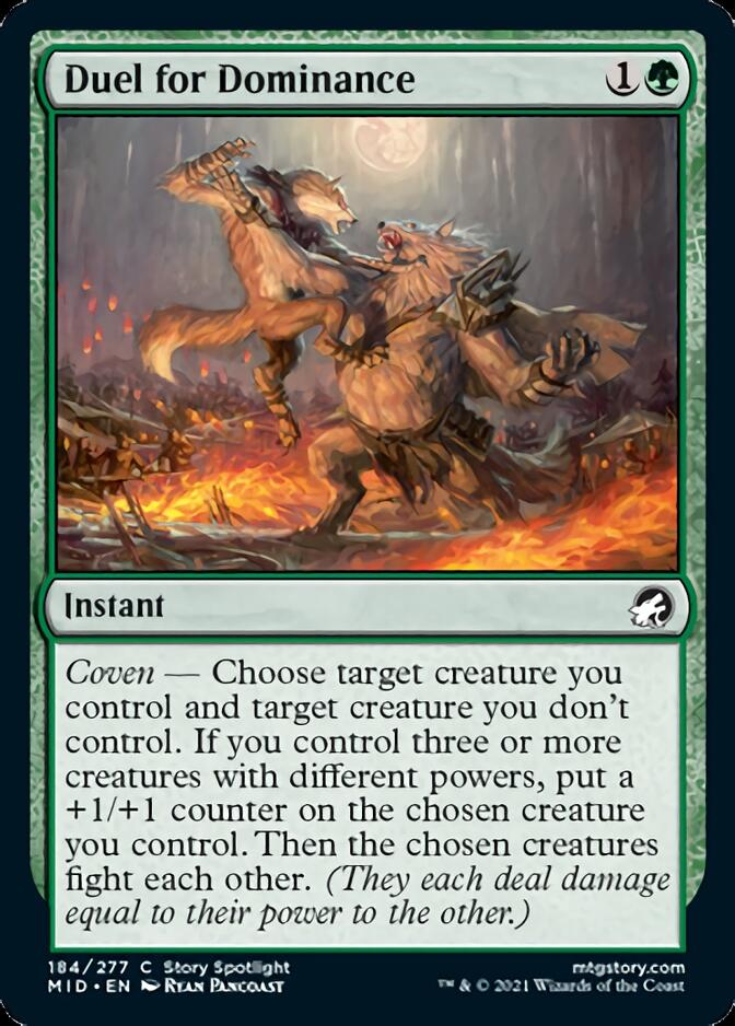 Duel for Dominance [Innistrad: Midnight Hunt] | Jack's On Queen