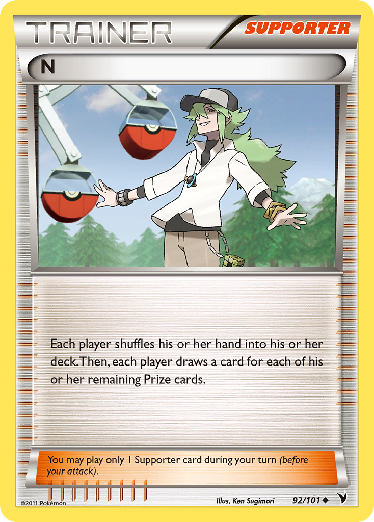 N (92/101) [Black & White: Noble Victories] | Jack's On Queen