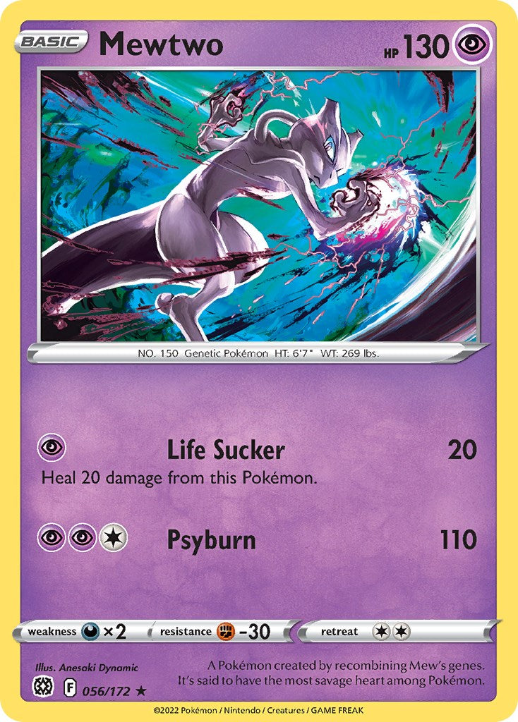 Mewtwo (056/172) (Cosmos Holo) [Sword & Shield: Black Star Promos] | Jack's On Queen