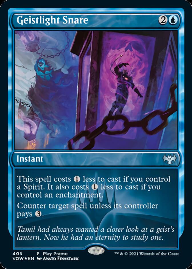 Geistlight Snare (Play Promo) [Innistrad: Crimson Vow] | Jack's On Queen