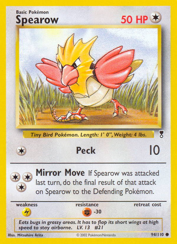 Spearow (94/110) [Legendary Collection] | Jack's On Queen