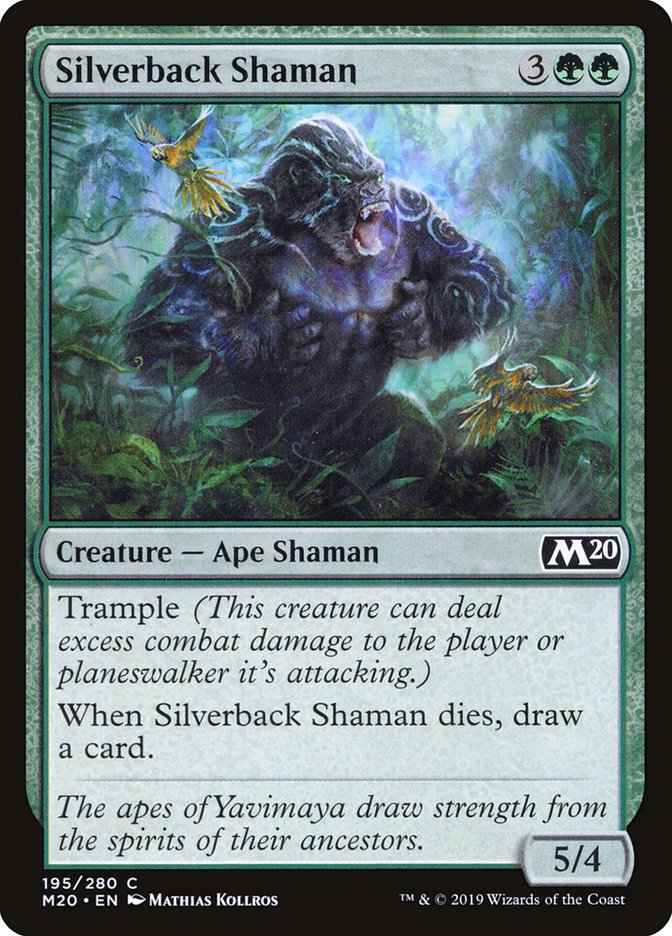 Silverback Shaman [Core Set 2020] | Jack's On Queen