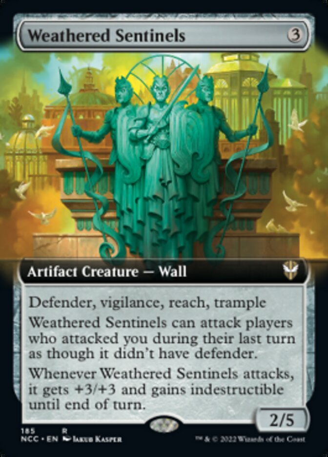 Weathered Sentinels (Extended Art) [Streets of New Capenna Commander] | Jack's On Queen