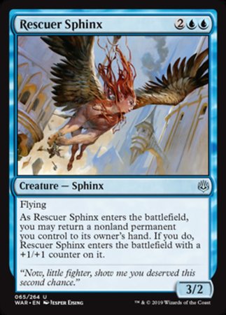 Rescuer Sphinx [War of the Spark] | Jack's On Queen