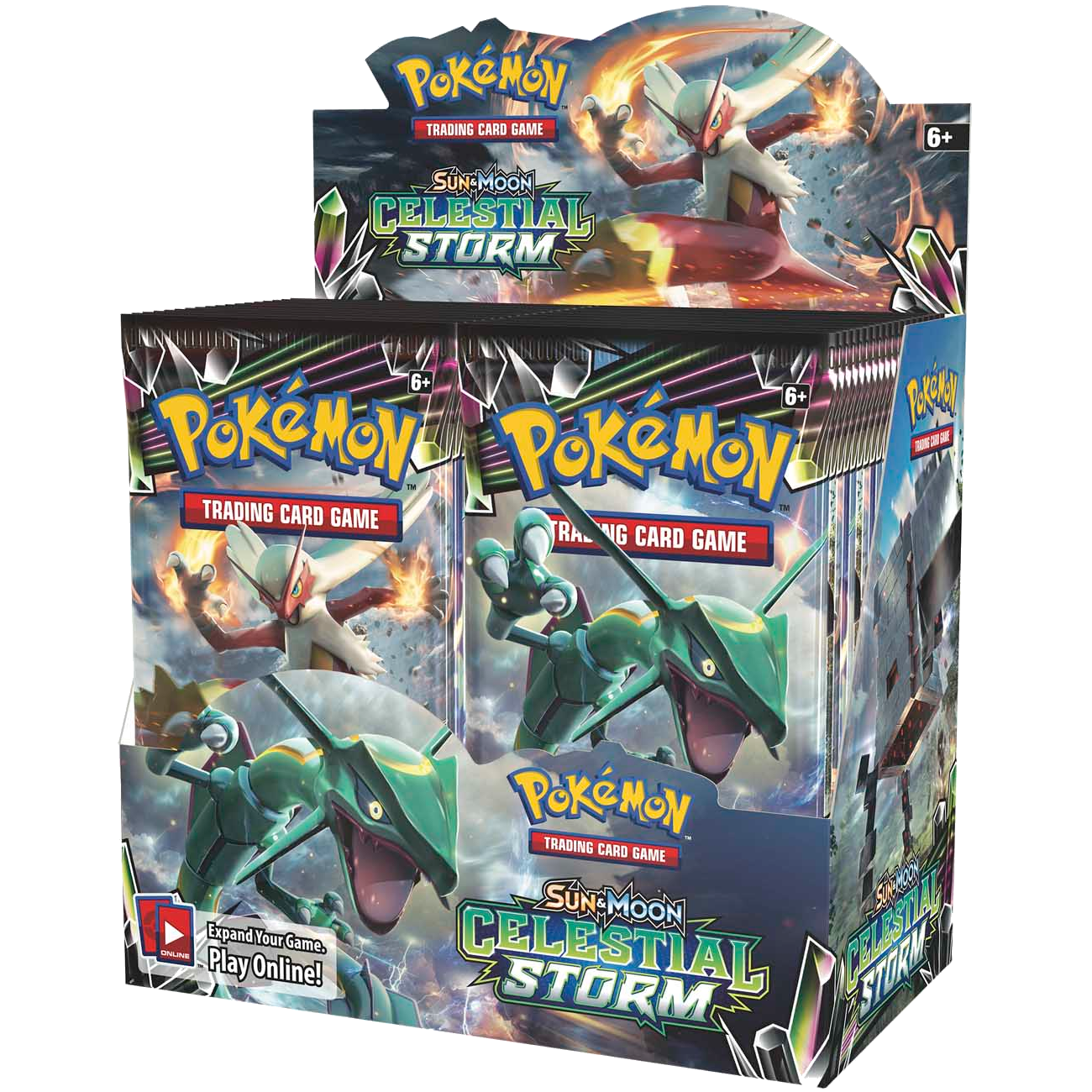 Sun & Moon: Celestial Storm - Booster Box | Jack's On Queen