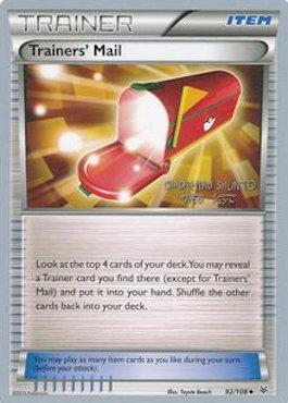 Trainers' Mail (92/108) (Black Dragon - Shuntu Sadahiro) [World Championships 2016] | Jack's On Queen