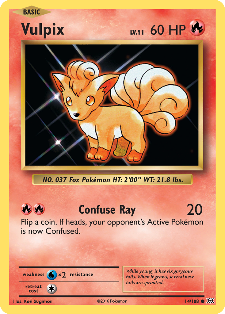 Vulpix (14/108) [XY: Evolutions] | Jack's On Queen