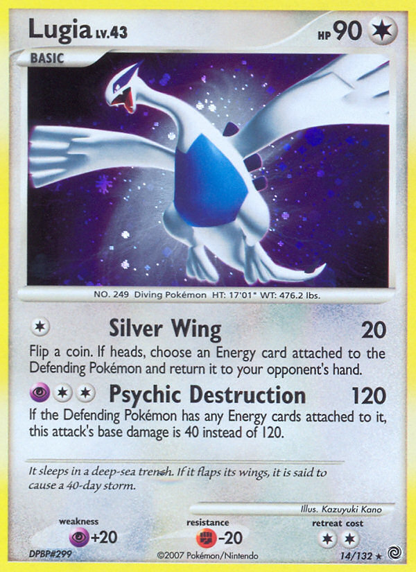 Lugia (14/132) [Diamond & Pearl: Secret Wonders] | Jack's On Queen