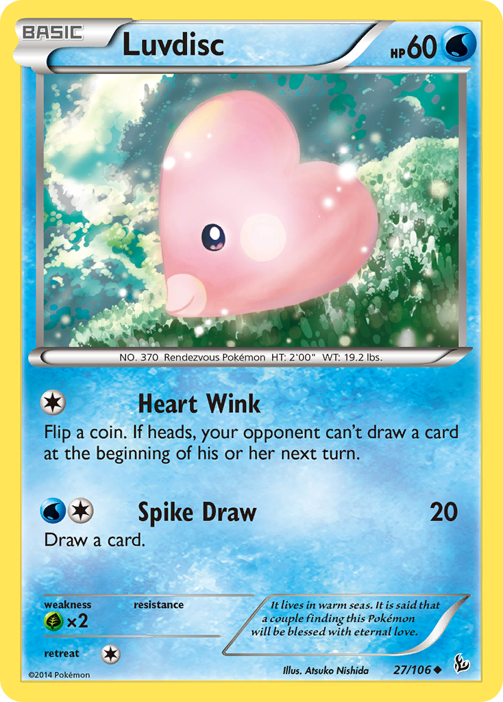 Luvdisc (27/106) [XY: Flashfire] | Jack's On Queen