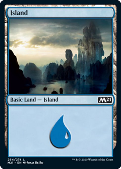 Island (264) [Core Set 2021] | Jack's On Queen