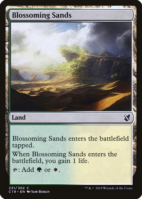 Blossoming Sands [Commander 2019] | Jack's On Queen