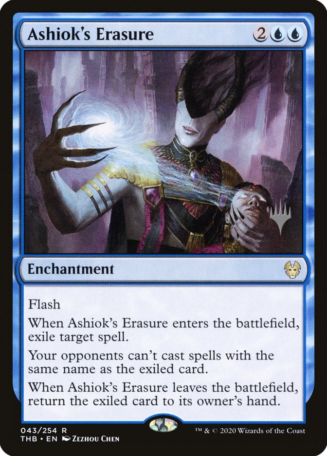 Ashiok's Erasure (Promo Pack) [Theros Beyond Death Promos] | Jack's On Queen